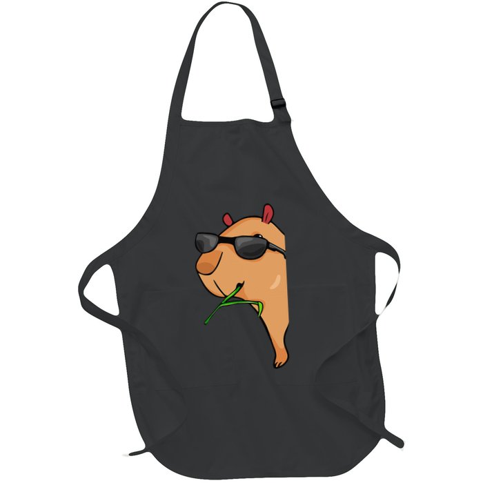Capybara Lover Capybara Full-Length Apron With Pockets