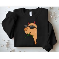 Capybara Lover Capybara Sweatshirt