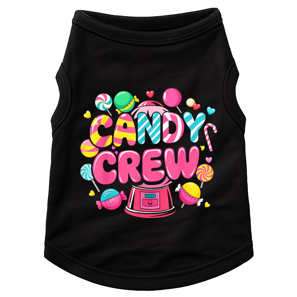 Candy Land Candy Crew Decorations Sweetie Candy Squad Party Doggie Tank