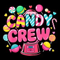 Candy Land Candy Crew Decorations Sweetie Candy Squad Party Cooling Performance Crew T-Shirt