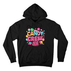 Candy Land Candy Crew Decorations Sweetie Candy Squad Party Hoodie