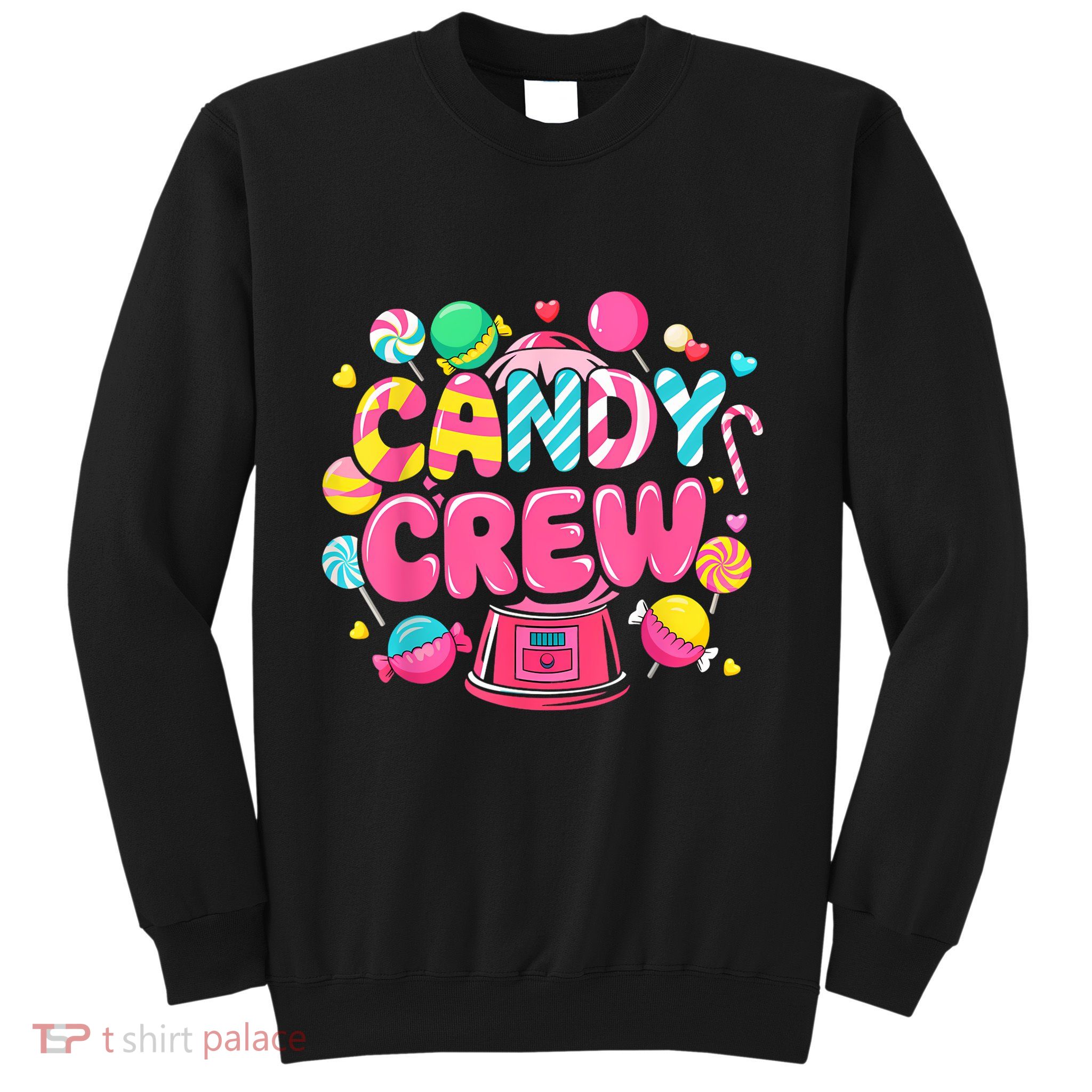 Candy Land Candy Crew Decorations Sweetie Candy Squad Party Sweatshirt