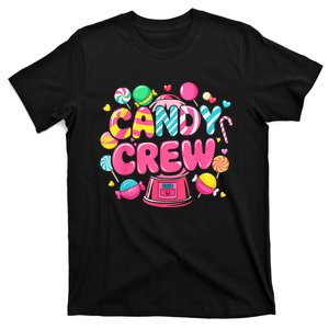 Candy Land Candy Crew Decorations Sweetie Candy Squad Party T-Shirt