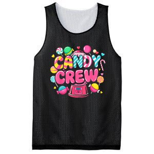 Candy Land Candy Crew Decorations Sweetie Candy Squad Party Mesh Reversible Basketball Jersey Tank