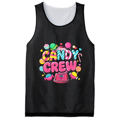 Candy Land Candy Crew Decorations Sweetie Candy Squad Party Mesh Reversible Basketball Jersey Tank