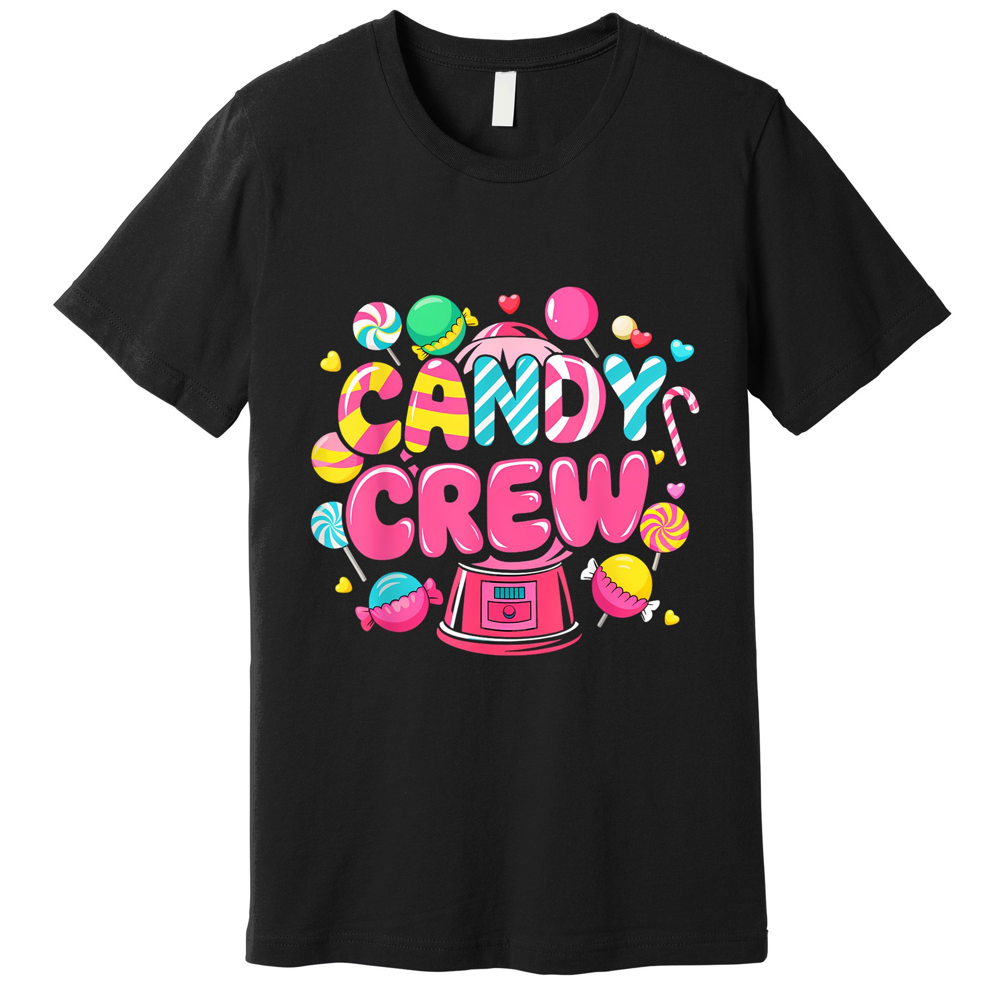 Candy Land Candy Crew Decorations Sweetie Candy Squad Party Premium T-Shirt