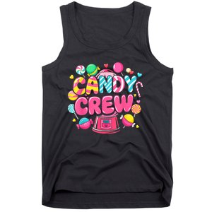 Candy Land Candy Crew Decorations Sweetie Candy Squad Party Tank Top