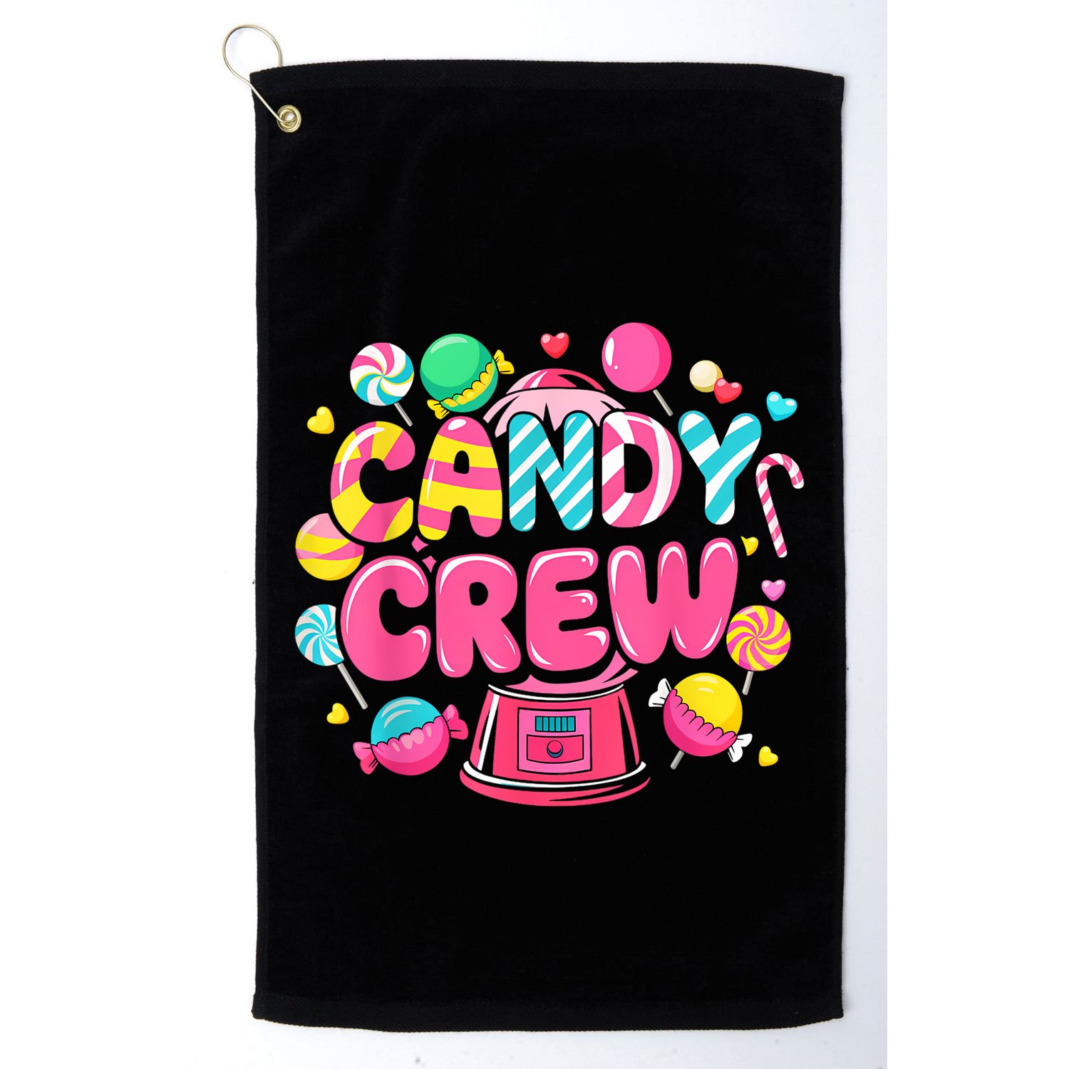 Candy Land Candy Crew Decorations Sweetie Candy Squad Party Golf Towel