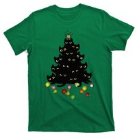 Cat Lovers Cute And Funny Holiday Tree Christmas T-Shirt