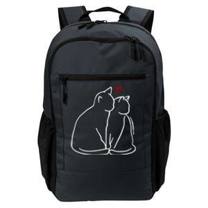 Cat Lover Cute Valentine Daily Commute Backpack