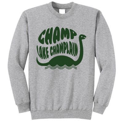 Champ Lake Champlain Monster American Folklore Tall Sweatshirt