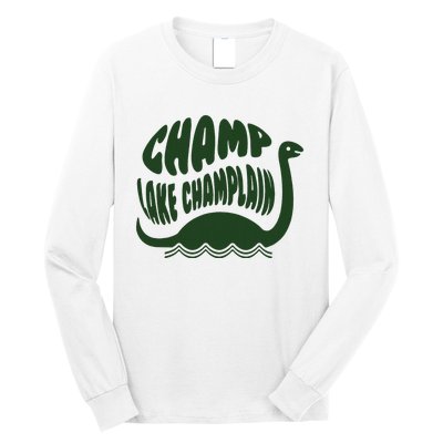 Champ Lake Champlain Monster American Folklore Long Sleeve Shirt