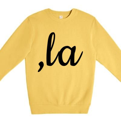 Comma La Premium Crewneck Sweatshirt