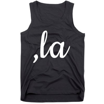 Comma La Tank Top