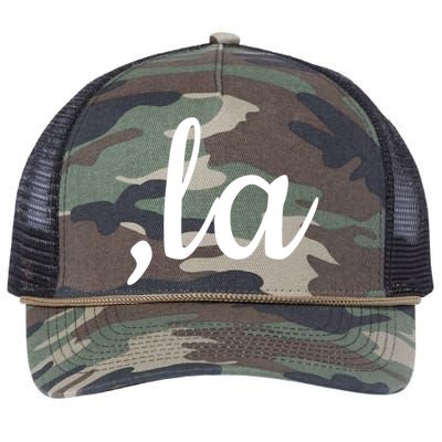 Comma La Retro Rope Trucker Hat Cap