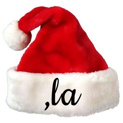 Comma La Premium Christmas Santa Hat