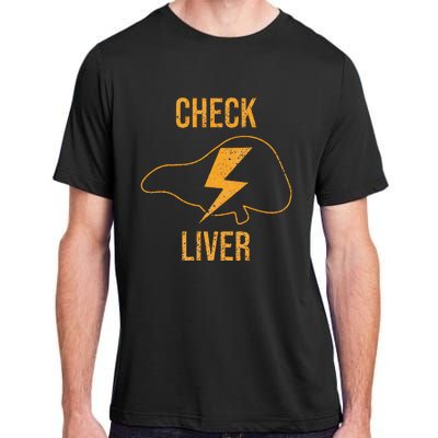 Check Liver Adult ChromaSoft Performance T-Shirt