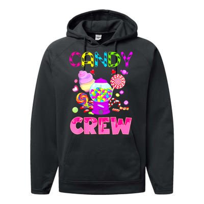 Candy Land Costume Women Candy Crew Sweetie Candy Squad Performance Fleece Hoodie