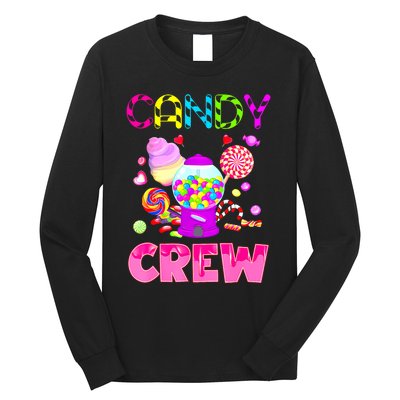 Candy Land Costume Women Candy Crew Sweetie Candy Squad Long Sleeve Shirt