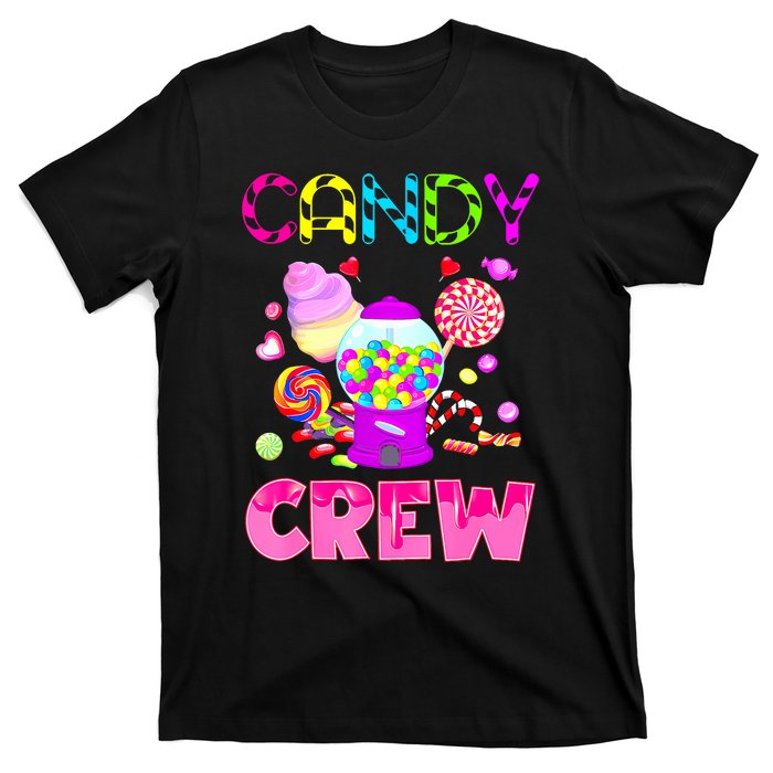 Candy Land Costume Women Candy Crew Sweetie Candy Squad T-Shirt