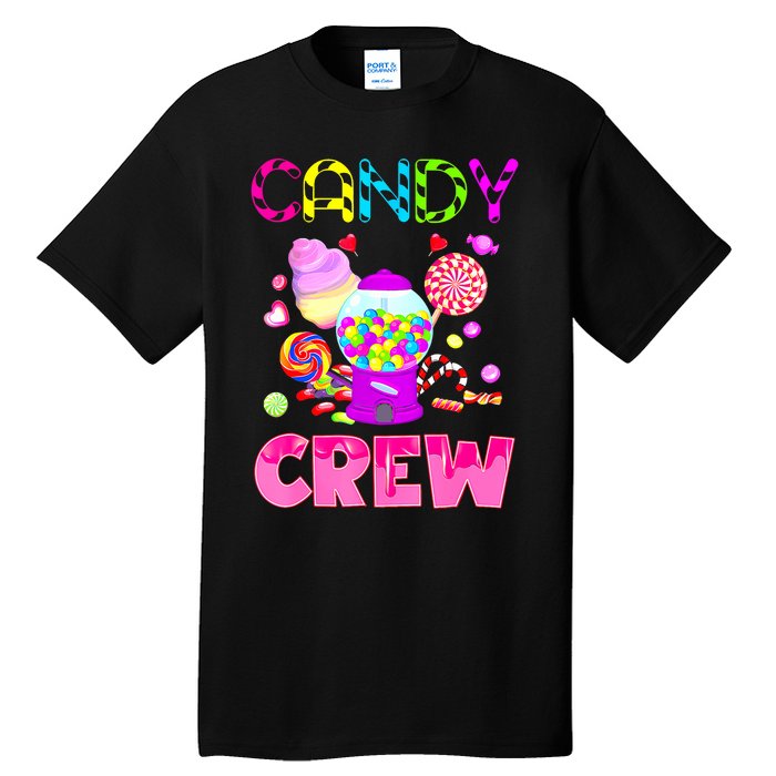 Candy Land Costume Women Candy Crew Sweetie Candy Squad Tall T-Shirt