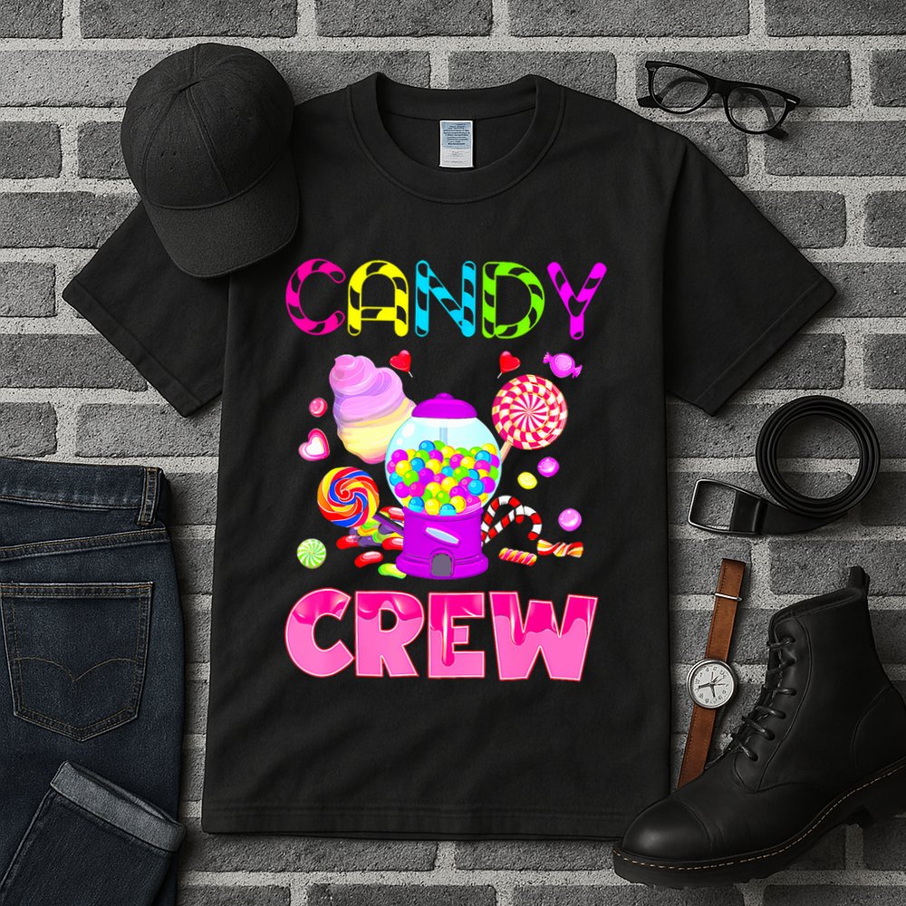 Candy Land Costume Women Candy Crew Sweetie Candy Squad Tall T-Shirt
