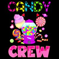 Candy Land Costume Women Candy Crew Sweetie Candy Squad Button