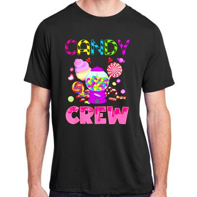 Candy Land Costume Women Candy Crew Sweetie Candy Squad Adult ChromaSoft Performance T-Shirt