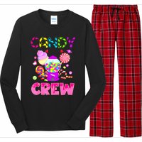 Candy Land Costume Women Candy Crew Sweetie Candy Squad Long Sleeve Pajama Set