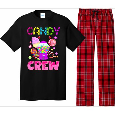 Candy Land Costume Women Candy Crew Sweetie Candy Squad Pajama Set