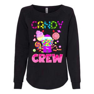 Candy Land Costume Women Candy Crew Sweetie Candy Squad Womens California Wash Sweatshirt