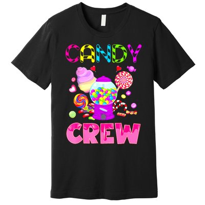 Candy Land Costume Women Candy Crew Sweetie Candy Squad Premium T-Shirt