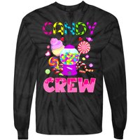 Candy Land Costume Women Candy Crew Sweetie Candy Squad Tie-Dye Long Sleeve Shirt