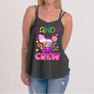 Candy Land Costume Women Candy Crew Sweetie Candy Squad Women's Strappy Tank