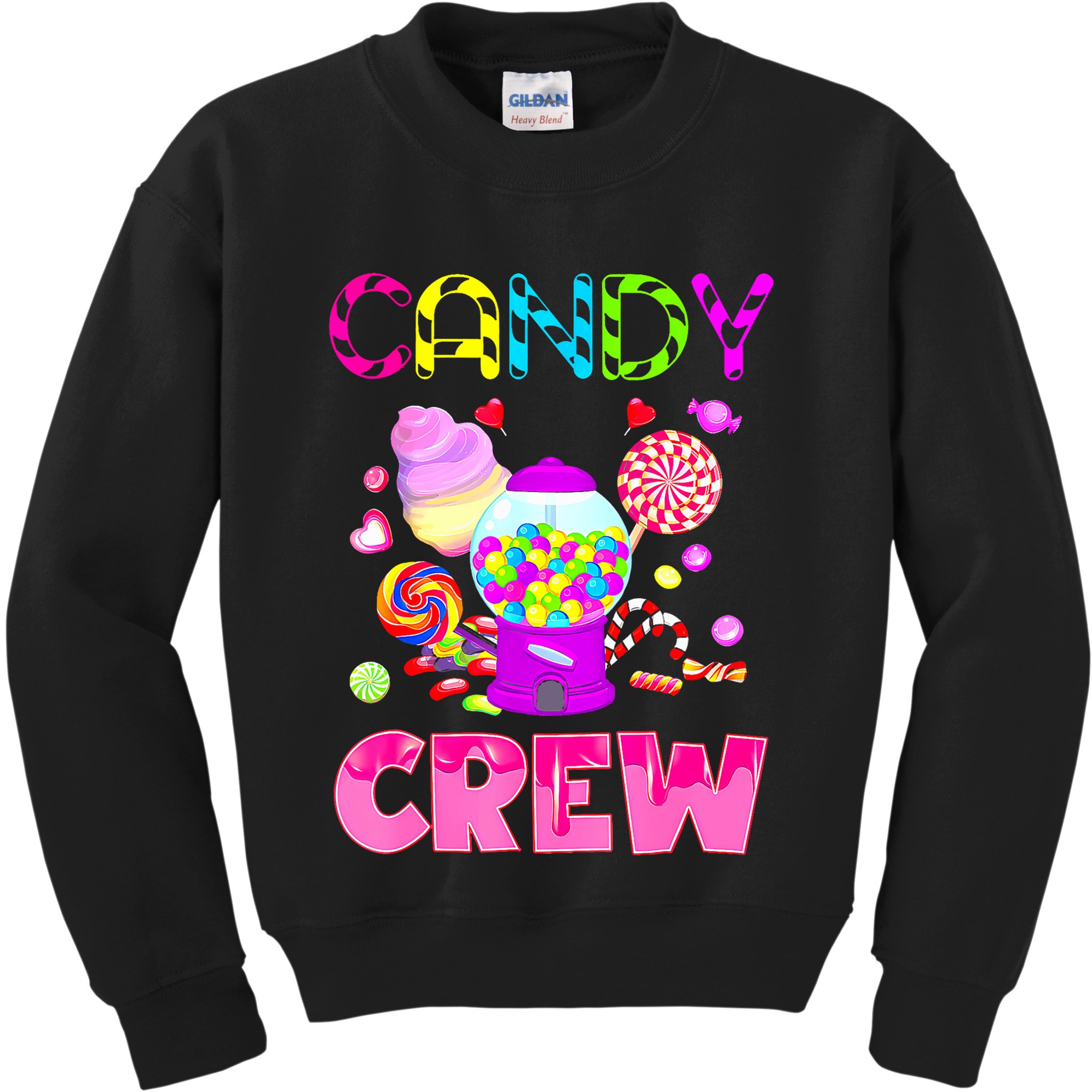 Candy Land Costume Women Candy Crew Sweetie Candy Squad Kids Sweatshirt