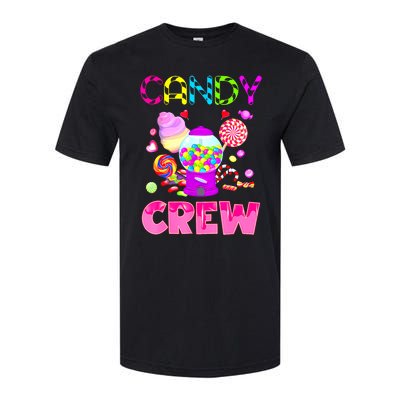 Candy Land Costume Women Candy Crew Sweetie Candy Squad Softstyle CVC T-Shirt