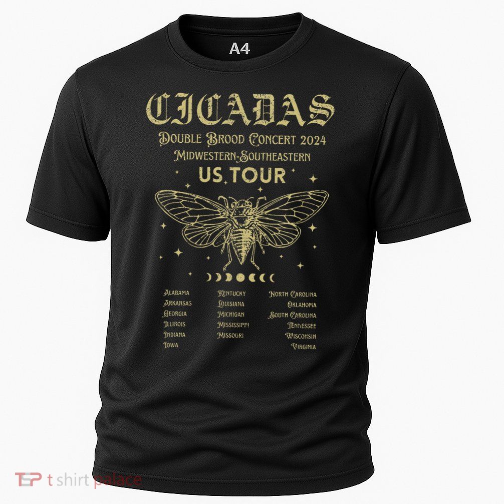 Cicada Lover Cicada Reunion Us 2024 Cooling Performance Crew T-Shirt
