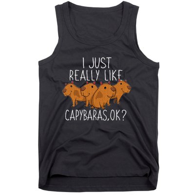 Capybara Lover Tank Top