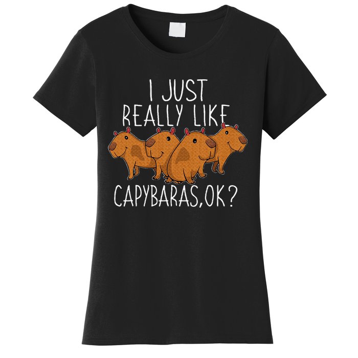 Capybara Lover Women's T-Shirt