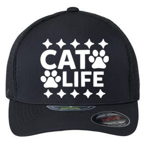 Cat Life Flexfit Unipanel Trucker Cap