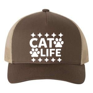 Cat Life Yupoong Adult 5-Panel Trucker Hat