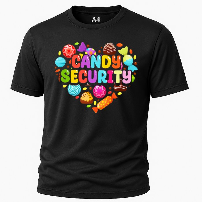 Candy Land Costumes Candy Land Candy Security Cooling Performance Crew T-Shirt