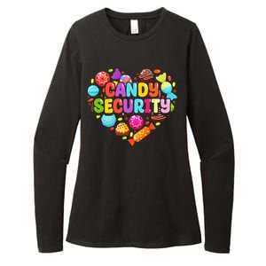 Candy Land Costumes Candy Land Candy Security Womens CVC Long Sleeve Shirt