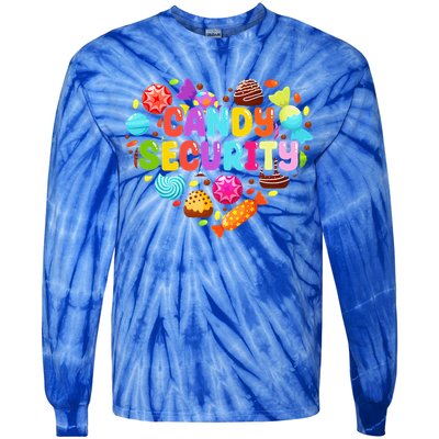 Candy Land Costumes Candy Land Candy Security Tie-Dye Long Sleeve Shirt