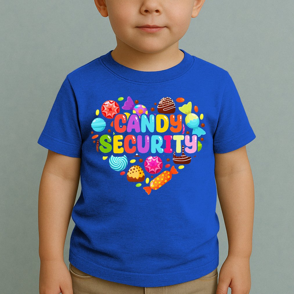 Candy Land Costumes Candy Land Candy Security Toddler T-Shirt