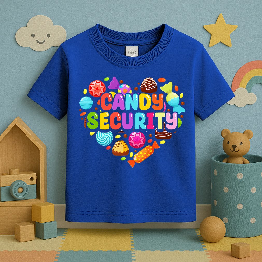 Candy Land Costumes Candy Land Candy Security Toddler T-Shirt