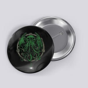 Cthulhu Lovecraft Button