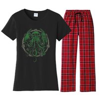 Cthulhu Lovecraft Women's Flannel Pajama Set