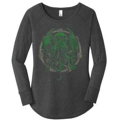 Cthulhu Lovecraft Women's Perfect Tri Tunic Long Sleeve Shirt