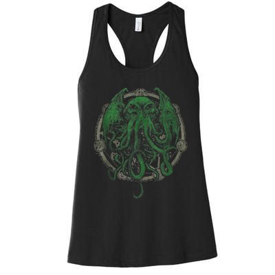 Cthulhu Lovecraft Women's Racerback Tank